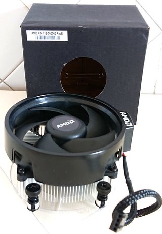 AMD Ryzen 3 1200 con dissipatore Wraith Stealth