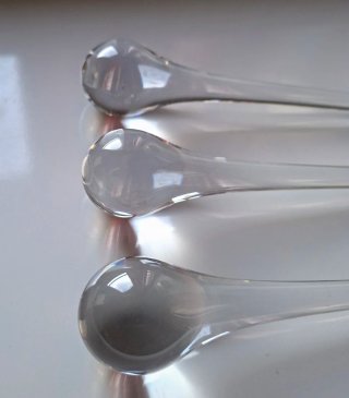 LÁGRIMAS CRISTAL DE MURANO 20'5cm (PRECIO UNIDAD)