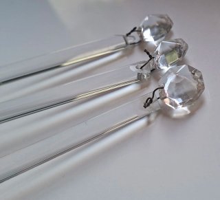 LÁGRIMAS CRISTAL DE MURANO 20'5cm (PRECIO UNIDAD)