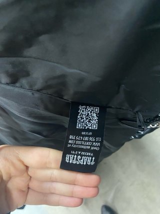 Abrigo Trapstar Negro Talla S