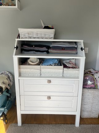 Cambiador Cómoda IKEA Blanco