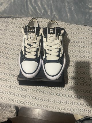 Zapatillas Amiri MMY Skel-Top Negras/Blancas