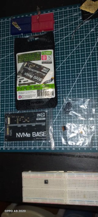 NVMe BASE PIMORONI PARA RASPBERRY Pi 5.
