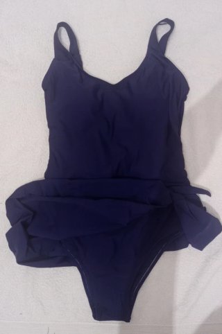 Vestido de baño azul talla M