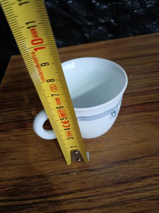 Juego de café porcelana azul y blanco