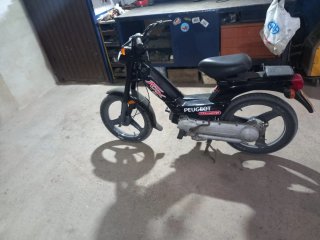 Peugeot Transval Moped Negra