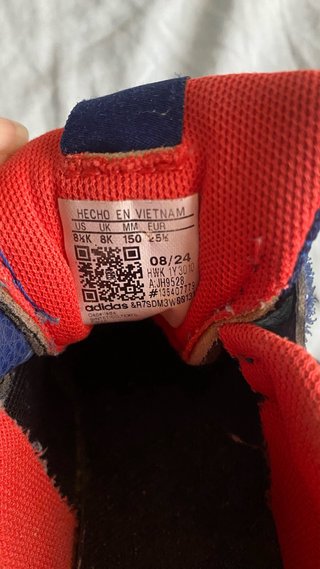 Zapatillas Adidas niño/a azul y rojo