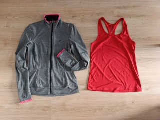 Chaqueta running mujer. Sudarera deporte. Domyos