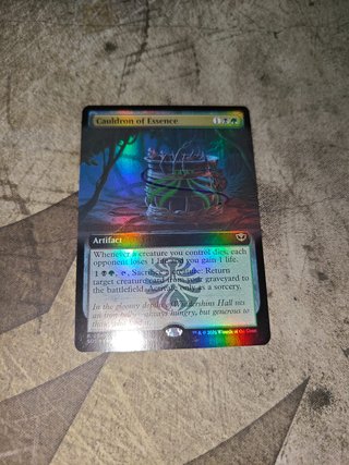Carta magic MTG: Cauldron of Essence FOIL full art