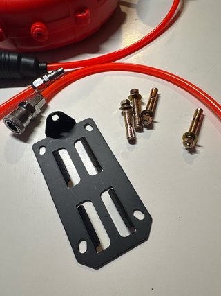 carrete automático para manguera de aire comprimid