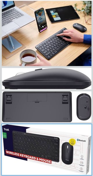 Pack Teclado y Ratón Trust Lyra