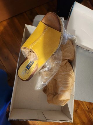 Sandalias Dido Mujer Amarillas