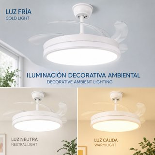 Ventilador de techo + Instalación opcional