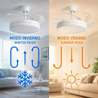 Ventilador de techo + Instalación opcional
