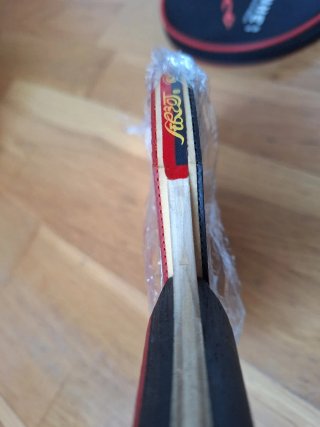 Raqueta pala de tenis de mesa YINHE 01B casi nueva