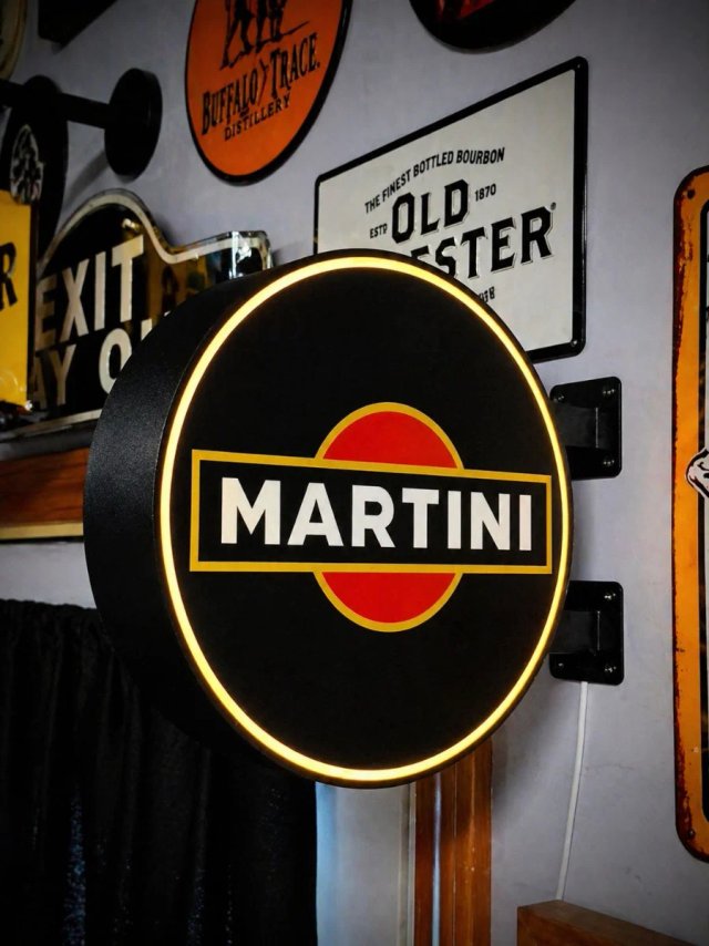 Cartel luminoso MARTINI