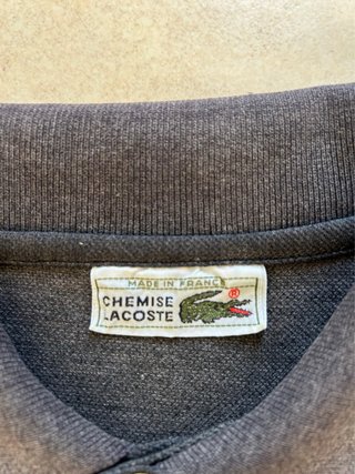 Polo Lacoste Uomo Grigio Taglia M