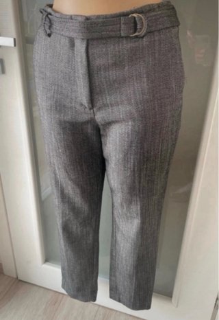 Pantaloni sartoriali grigi H&M Tg S