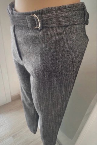 Pantaloni sartoriali grigi H&M Tg S