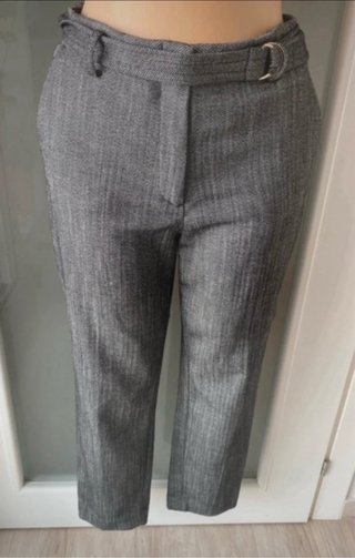 Pantaloni sartoriali grigi H&M Tg S