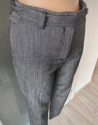 Pantaloni sartoriali grigi H&M Tg S