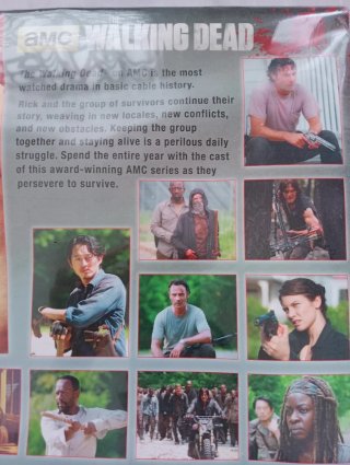 Calendário The Walking Dead 2017 Selado