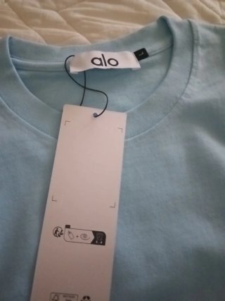 Camiseta Alo azul