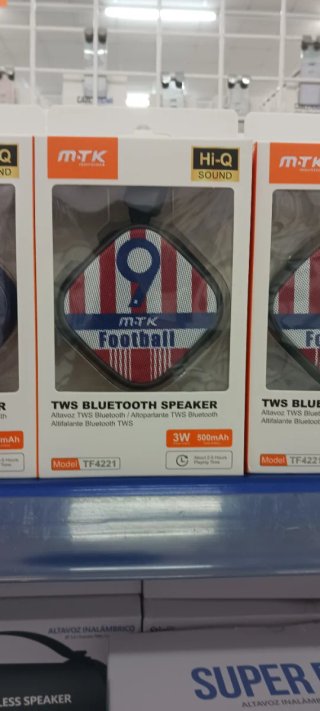 Altavoz Bluetooth MTK TF4221 Fútbol