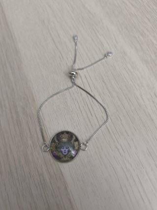 Pulsera Virgen del Rocío ajustable