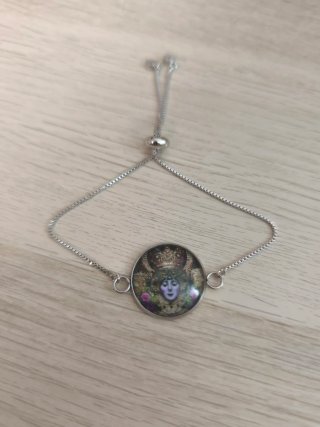 Pulsera Virgen del Rocío ajustable