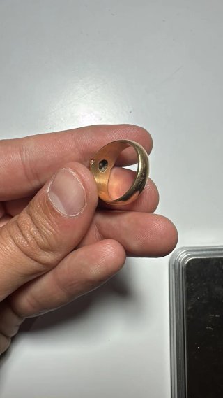 Anillo Oro 18k Talla 18 Diamante