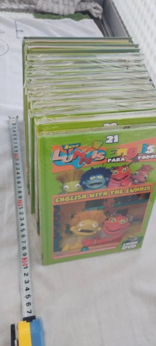 Colección de libros English with the lunnies