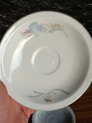 Juego de tazas de café de porcelana