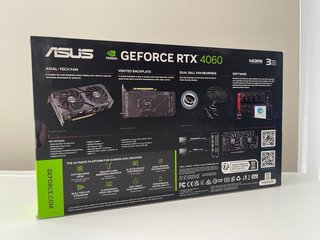 NVIDIA RTX 4060 ASUS Dual OC 8GB GDDR6