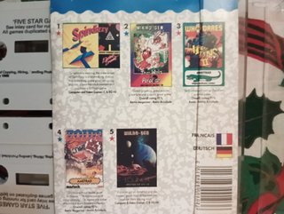 Amstrad CPC. Five Stars. Buen estado.