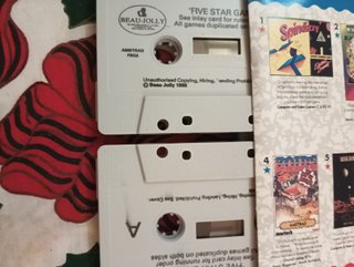Amstrad CPC. Five Stars. Buen estado.