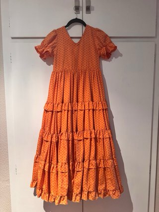 Traje de flamenca para niña talla 8