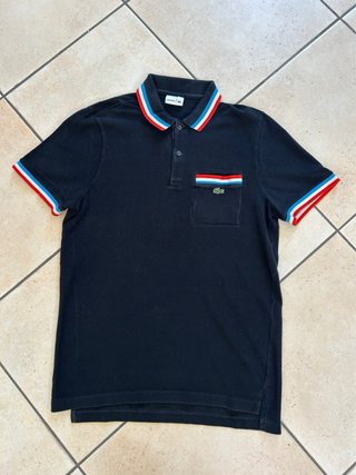 Polo Lacoste L!VE Nera - Edizione con Taschino M