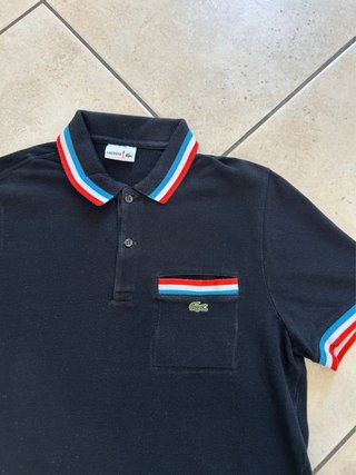 Polo Lacoste L!VE Nera - Edizione con Taschino M