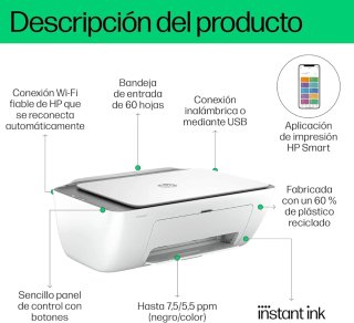 Impresora HP Deskjet 2820e