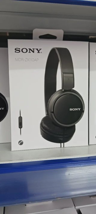 Sony MDR-ZX110AP Auriculares Diadema Negros