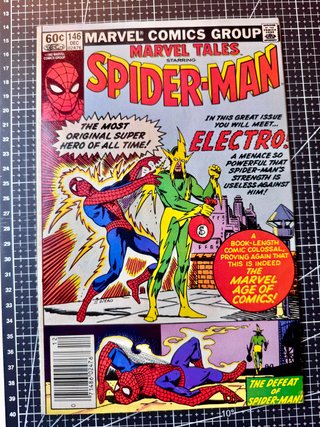 Comic USA Marvel Tales Spider-Man #146 Newsstand