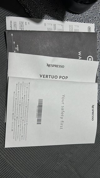 Cafetera Nespresso Vertuo Pop - Nueva