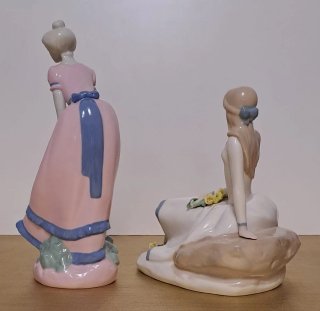 Figuras porcelana Fulgencio García"Flower Maidens"