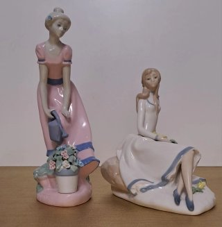 Figuras porcelana Fulgencio García"Flower Maidens"
