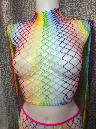 Mallas Sexy Arcoíris Talla Única