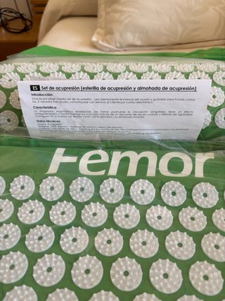 Set Acupresión Esterilla y Almohada