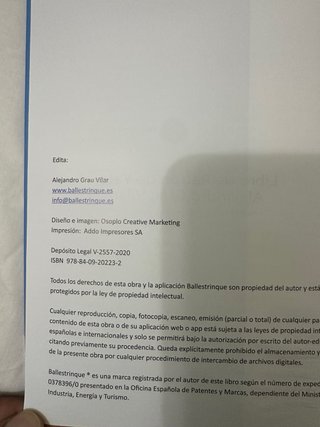 Libro patron Yate ballestrinque