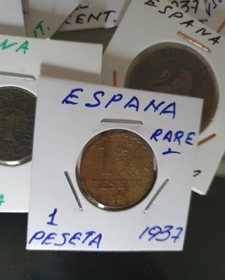 Lotto monete Spagna 19-20 secolo