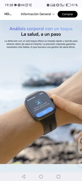 Honor Choice Watch 2 Pro Gris/Plata